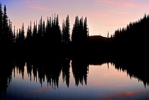 Image Lake Sunset Reflection #4